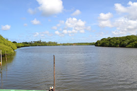  foto do rio Paraíba e suas margens  