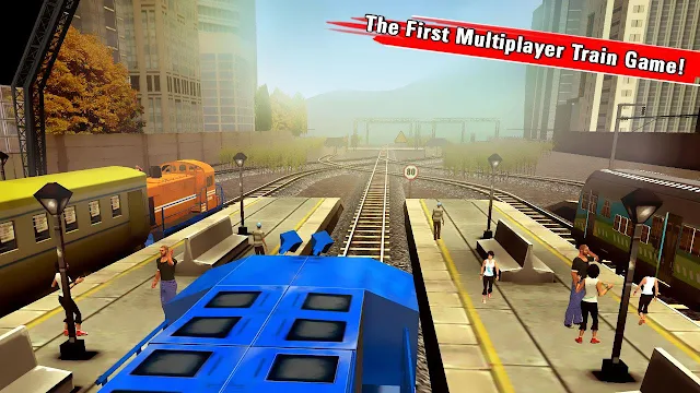 Train Racing Games 3D 2 Player
