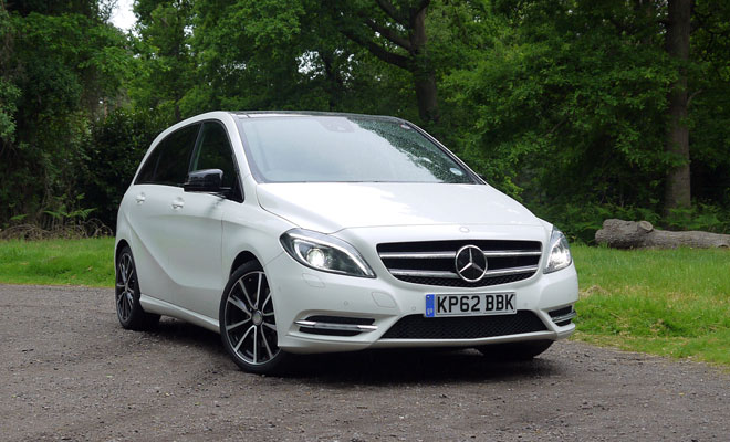 Mercedes-Benz B-Class front view