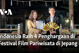 Indonesia Raih 4 Penghargaan di Festival Film Pariwisata Jepang