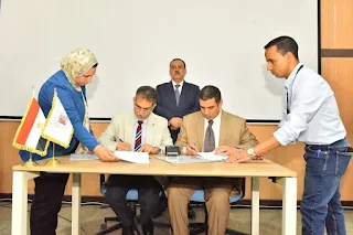 محافظ الإقليم يشهد انطلاق ملتقى التوظيف والتدريب الأول بجامعة أسيوط الجديدة التكنولوجية