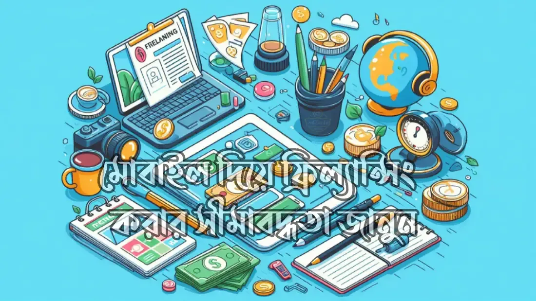 মোবাইল দিয়ে-ফ্রিল্যান্সিং কিভাবে-শিখব