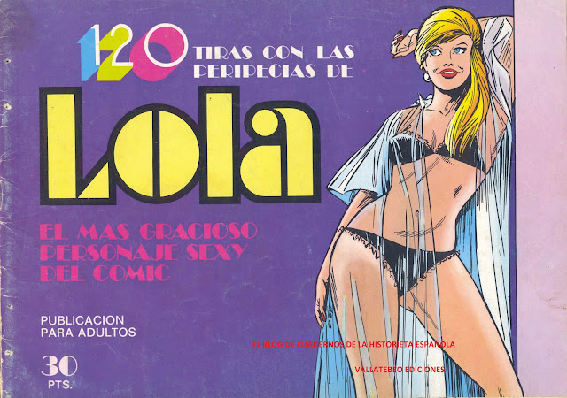 120 tiras de Lola nº18. Editorial Bruguera, 1975
