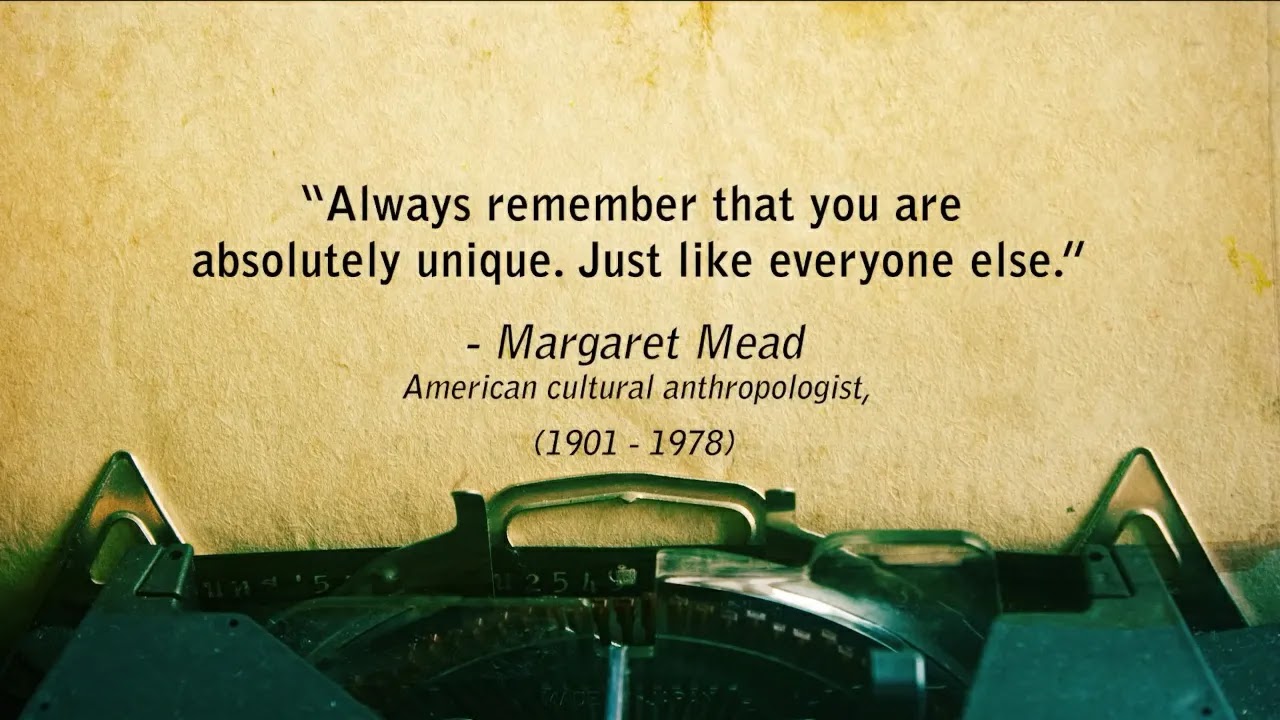 Best Quotes all the time Images Margaret Mead American cultural anthropologist