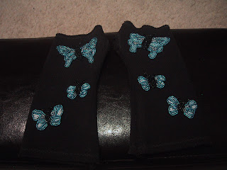 Bead Embroidery on Gloves