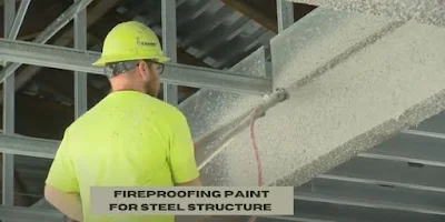 Fireproofing paint for steel structures