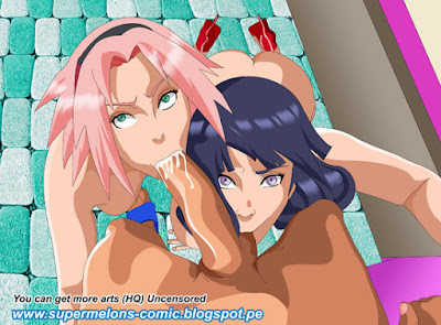 Sakura Haruno Hinata suck cock