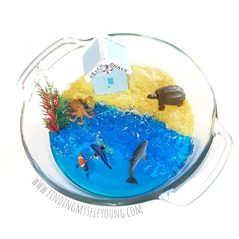 jelly beach sensory small world play