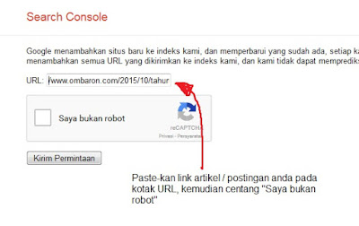 Cara Cepat Judul Artikel dan Blog Terindeks Google