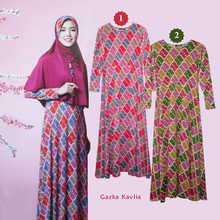 15 Gamis Elzatta  Terbaru 2021 Desain Elegan Jilbab Cantik