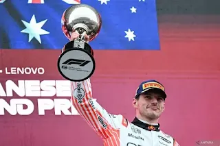 Japanese GP winner Verstappen satisfied with his performance