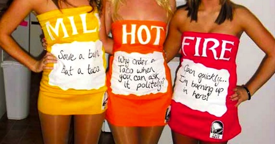 Taco Bell Hotties Costumes