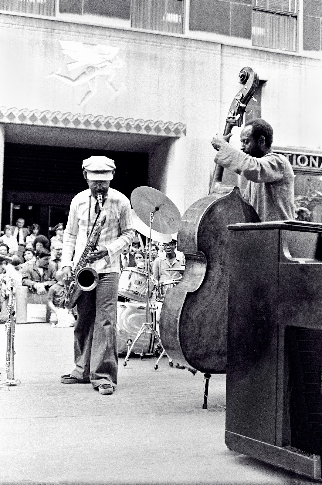 Jimmy & Percy Heath -The Heath Bros. @ Rockerfeller Center NYC - 1978.jpg