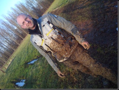 0901 Off road - Toon Diependaele completely muddy