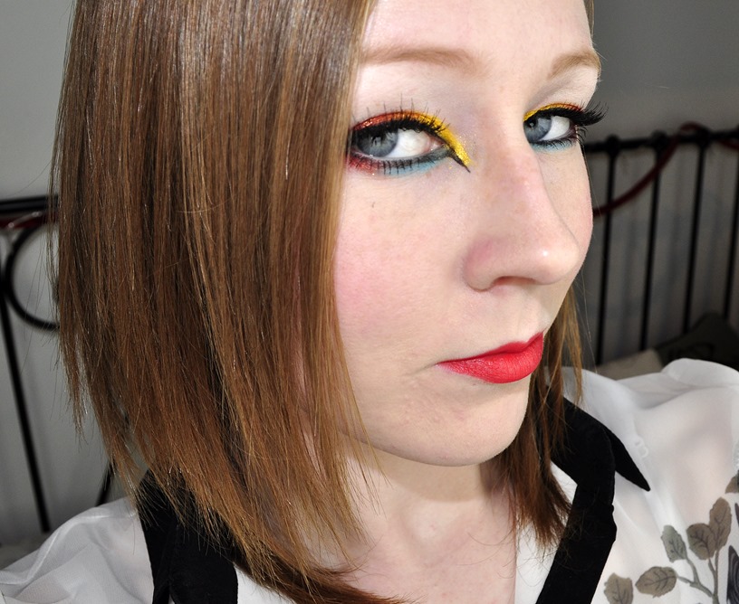 storybook circus makeup look 