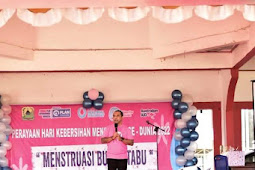 Herybertus Nabit Buka Perayaan Hari Kebersihan Menstruasi Sedunia di Manggarai