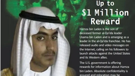 AS Tawarkan Hadiah Rp 14 M untuk Informasi Putra Osama bin Laden