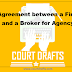 Agreement between a Firm and a Broker for Agency