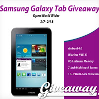 Win a Samsung Galaxy Tab