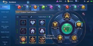 Emblem Tank Uranus Tersakit Dan Terkuat Di Mobile Legends Talent Tenacity