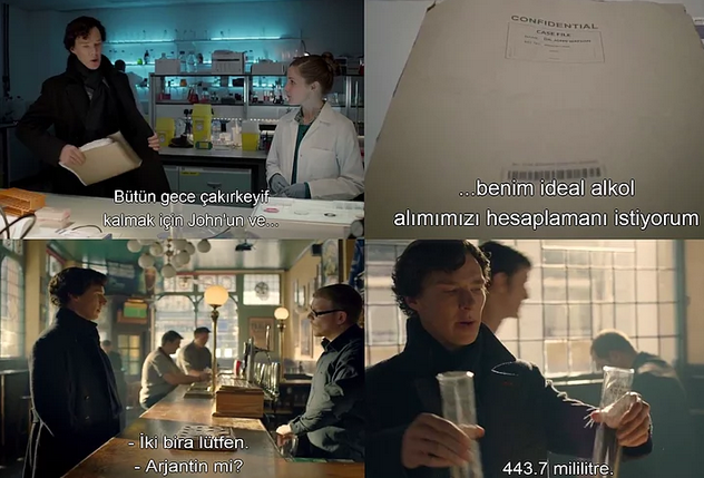 Sherlock Holmes'dan Sözler ve Replikler