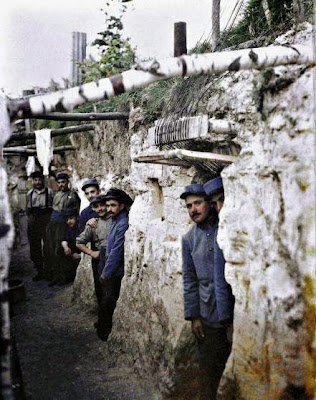 Fotografías a color de la Primera Guerra Mundial