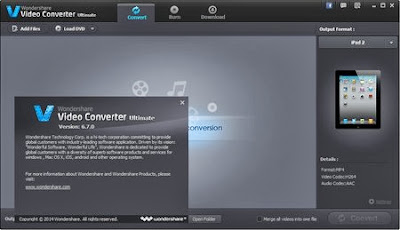 Download Wondershare Video Converter Ultimate 6.7.0.10 Including Crack