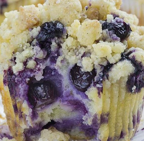 Lemon Blueberry Muffins #desserts #breakfast