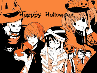 Anime Halloween Background Templates