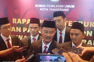 KPU Gelar Rapat Pleno Terbuka Penetapan Walikota dan Wakil Walikota Tangerang Terpilih