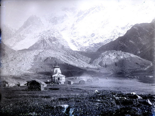 Kedarnath Temple, Kedarnath, Rudraprayag, Uttarakhand, India | Rare & Old Vintage Photos (1882)