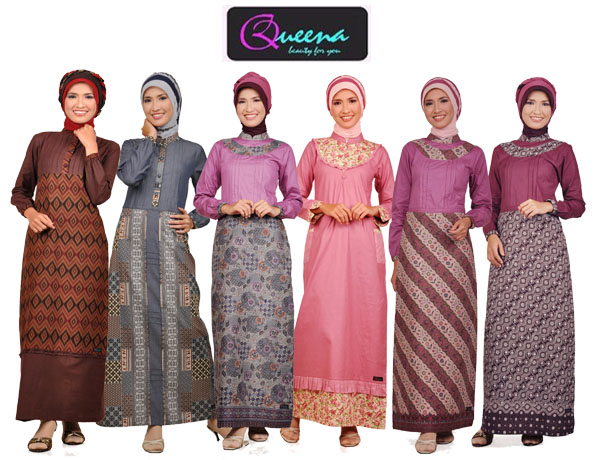  Baju Batik Muslim Tutorial Hijab