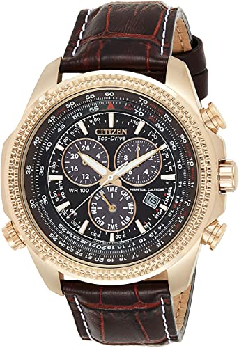 Citizen Men's Eco-Drive Chronograph Watch with Perpetual Calendar and Date, BL5403-03X
