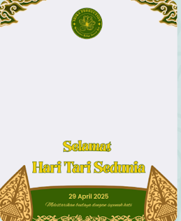 3 Twibbon Hari Tari Sedunia 2025, Biar Status WA Kamu Makin Kece di 29 April!