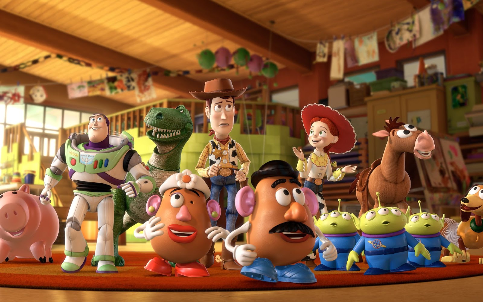 WALLPAPER KARAKTER TOY STORY  Gambar Kartun Lucu dan 