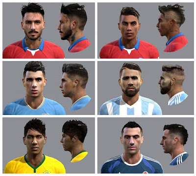 PES 2013 Facepack Chile 2015 By Ausa92 