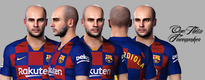 PES 2020 Faces Pep Guardiola by One