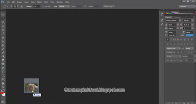 Cara Mensensor di Photoshop