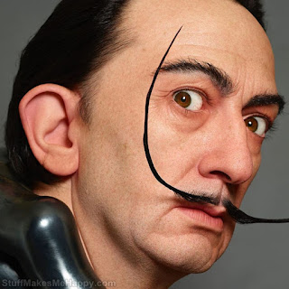 Salvador Dali's Hyper-realistic Portrait Sculptures of Public Figures