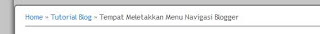 Cara Membuat Breadcrumbs SEO Friendly di Blog