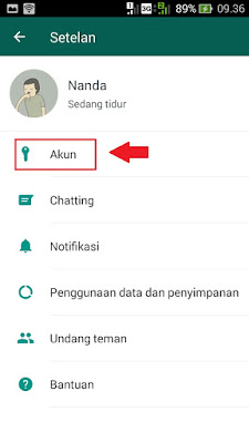 cara menghilangkan waktu online di whatsapp