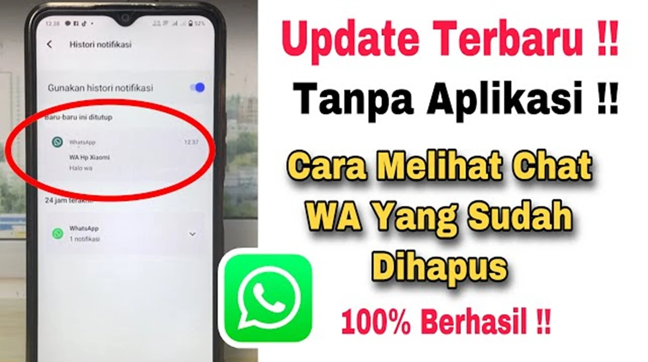 Cara Melihat Nomor WA yang Sudah Dihapus Tanpa Aplikasi - Cara mencari nomor yang sudah dihapus di whatsapp