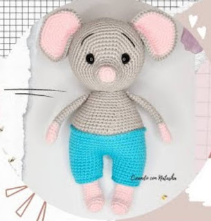 PATRON GRATIS RATON AMIGURUMI 52964