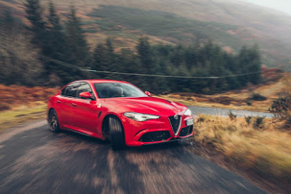 The big test news, Alfa Romeo Giulia QV 2017 takes on the UK !!!