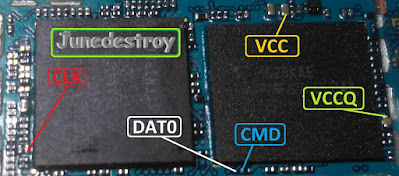 ISP PinOut Samsung SM-A510FD