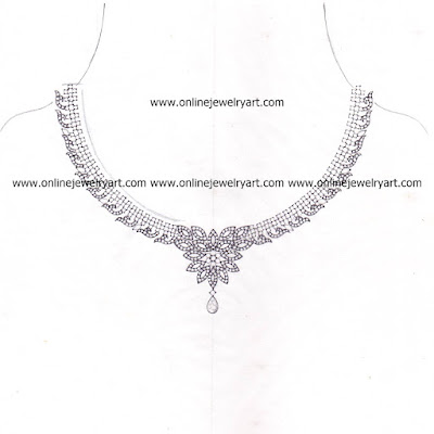 Diamond Necklace Designs