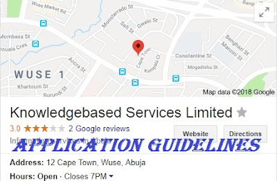 Knowledgebased Services Limited | Application Available