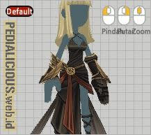 Gear Design Lucifer's Armor Female Lost Saga