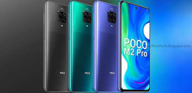 Poco M2 Pro, Price, Specifications, Specs, Two shades of Black, Out of the Blue, Green and greene, Colour, Color-01