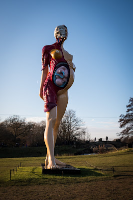 Damien Hirst, The Virgin Mother, sculpture, Yorkshire Sculpture Park